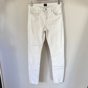Just Black Women's White Jeans